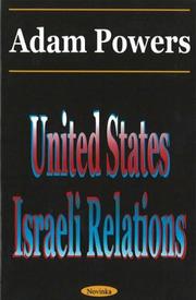 United States-Israeli relations