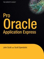 Pro Oracle application express
