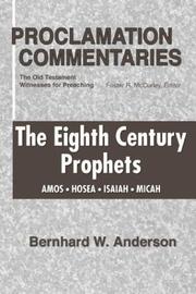 Eighth century prophets