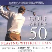 Golf after 50 : playing without pain