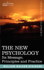THE NEW PSYCHOLOGY