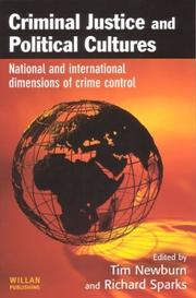 Criminal justice and political cultures