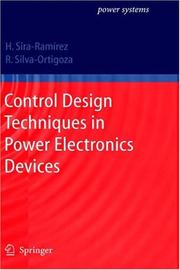 Control design techniques in power electronics devices