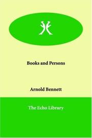 Books and Persons