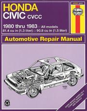 Honda civic owners workshop manual