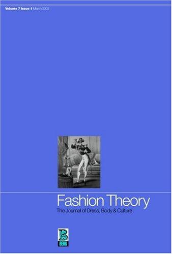 Fashion Theory: Volume 7, Issue 1