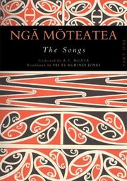Nga Moteatea: The Songs