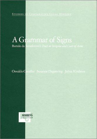 A grammar of signs