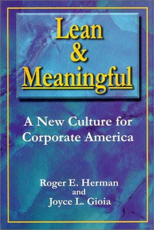 Lean & meaningful