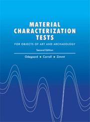 Material Characterization Tests for Objects of Art