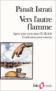 Vers l'autre flamme