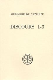 Sancti Gregorii Nazianzeni opera
