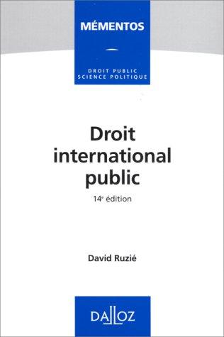 Droit international public