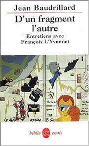 D'un fragment l'autre