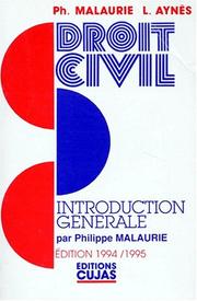 Cours de droit civil