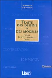 Traité des dessins et des modèles