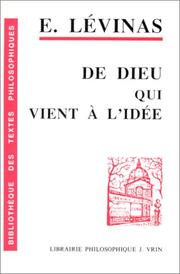 De Dieu qui vient à l'idée