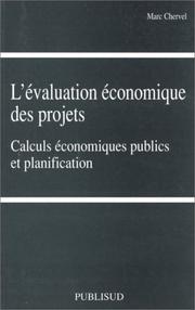 L' évaluation économique des projets