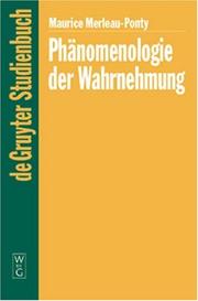 Phanomenologie der Wahrnehmung