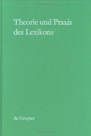 Theorie und Praxis des Lexikons