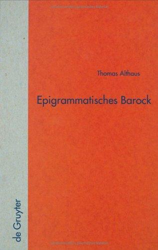 Epigrammatisches Barock