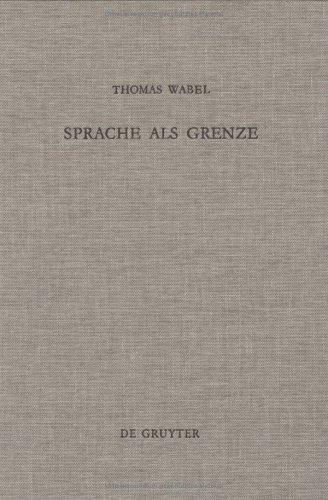 Sprache als Grenze in Luthers theologischer Hermeneutik und Wittgensteins Sprachphilosophie
