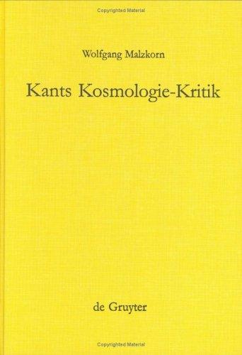 Kants Kosmologie-Kritik