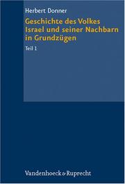 Grundrisse zum Alten Testament, Bd.4/1, Geschichte des Volkes Israel und seiner Nachbarn in Grundzügen