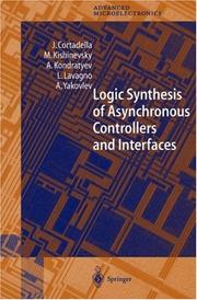 Logic synthesis for asynchronous controllers and interfaces