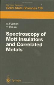 Spectroscopy of mott insulators and correlated metals