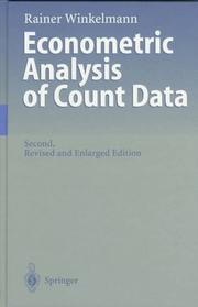 Econometric Analysis of Count Data