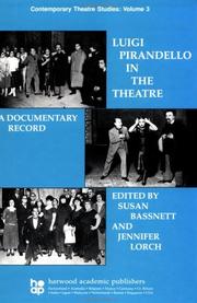 Luigi Pirandello in the theatre