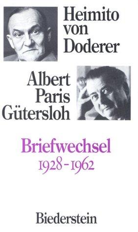 Briefwechsel, 1928-1962