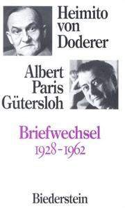 Briefwechsel, 1928-1962