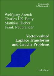 Vector-valued Laplace transforms and Cauchy problems