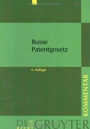 Patentgesetz