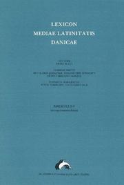 Lexicon mediae latinitatis danicae