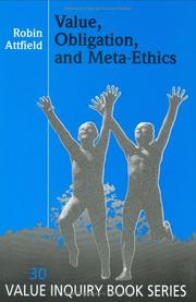 Value, Obligation, And Meta-ethics.