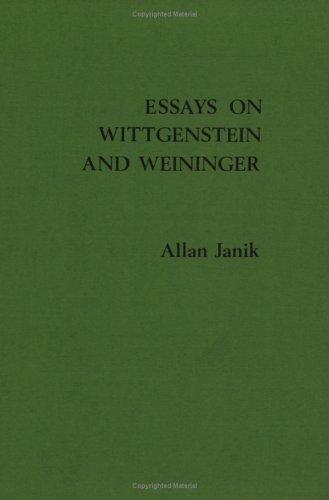 Essays on Wittgenstein and Weininger