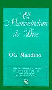 El memorandum de Dios