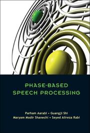 Phase-based speech processing