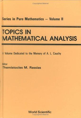 Topics in mathematical analysis
