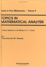 Topics in mathematical analysis