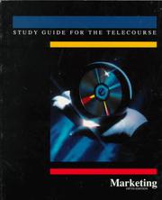 Study guide for the telecourse Marketing