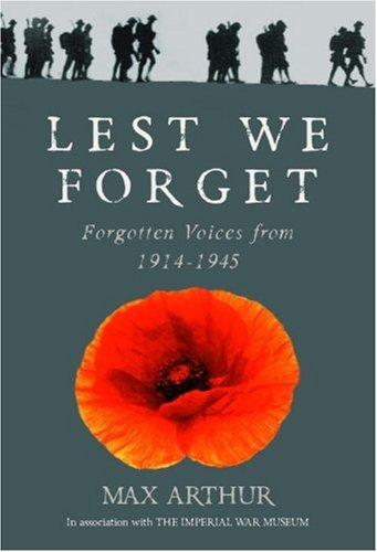 Lest we forget