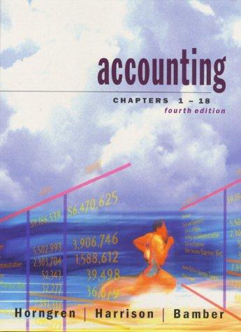 Accounting  Chapters 1-18