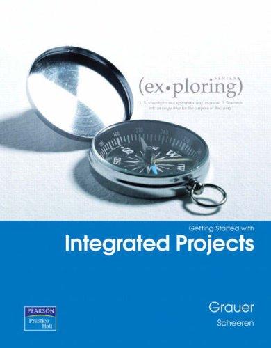 Getting started with integrated projects