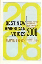 Best new American voices, 2008