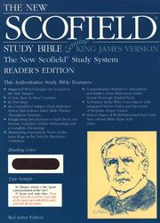 The New ScofieldTM Study Bible, KJV, Reader's Edition