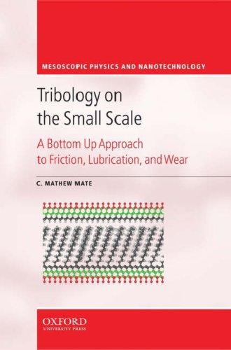 Tribology on the Small Scale
